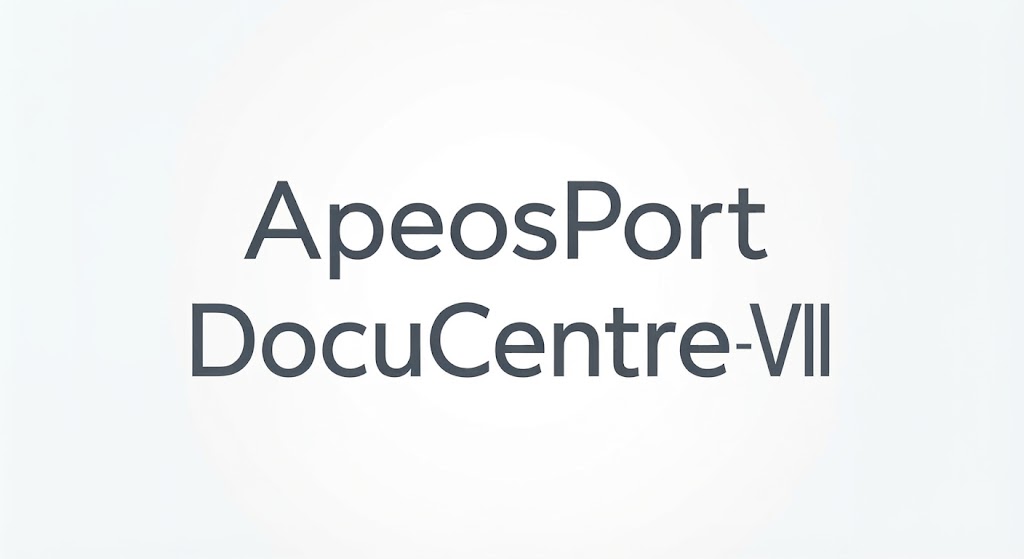 Xerox ApeosPort  and DocuCentre VII Series