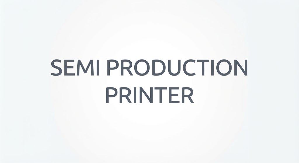 Semi Production Printer